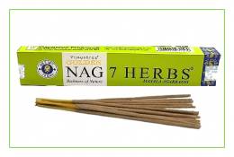 Αρωματικά Στικ Golden Nag 7 Herbs ( 7 βότανα )- 15 gr