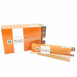 Αρωματικά Στικ Golden Nag Palo Santo-(Ιερό Ξύλο)-ενεργειακός καθαρισμός-προστασία-θεραπεία- 15 gr
