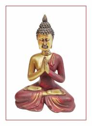 Feng shui Βούδας για διαλογισμό-ηρεμία-γαλήνη- διακοσμητική φιγούρα-11.5 εκ