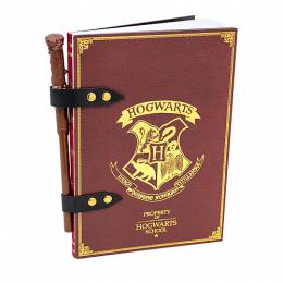 Harry Potter σημειωματάριο HOGWARTS και μολύβι ραβδί
