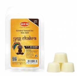Wax Melt  Hem Yog Chakra φυσικό αρωματικό κερί σόγιας-6 τεμ