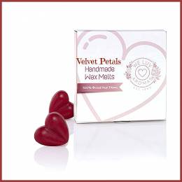 Wax Melts άρωμα Velvet Petals Χειροποίητo 100% Φυτικό Κερί Σόγιας-12 τεμ