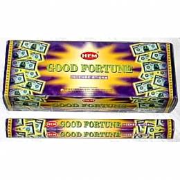 Αρωματικά Στικ Good Fortune - HEM - για Καλή Τύχη - τεμ 20