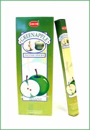 Αρωματικά Στικ Hem -Green Apple-πράσινο μήλο-Γνώση-Αθανασία- - τεμ 20