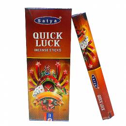 Αρωματικά Στικ - Γρήγορη Τύχη - Quick Luck - Satya hexa - τεμ 20