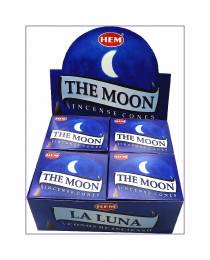 Αρωματικοί κώνοι Hem-The Moon- Ενέργεια της Σελήνης -10 τεμ