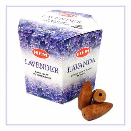 Αρωματικοί κώνοι Hem backflow Λεβάντα ( lavender ) -40 τεμ
