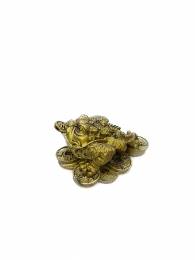 Feng Shui Βάτραχος Ευημερίας με κέρμα  7 cm