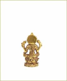 Θεά Lakshmi ( Λάκσμι )  mini μεταλλική διακοσμητική φιγούρα-3 εκ