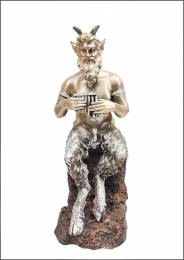 Θεός Πάνας διακοσμητική φιγούρα -άγαλμα-25 εκ