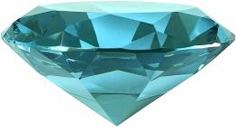 Κρύσταλλος Feng Shui διαμάντι-Δύναμη, Προστασία, Πίστη, Θάρρος,Ομορφιά-8 εκ