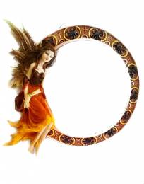 Νεράιδα Καθρέπτης  του  Ονείρου-διακοσμητική φιγούρα- 23 cm