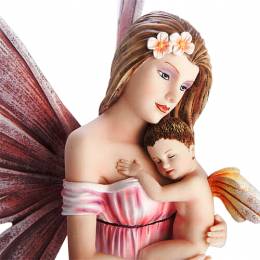 Νεράιδα Μητέρα με Παιδί-διακοσμητική φιγούρα-  33 cm