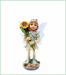 Νεράιδα των λουλουδιών  fairy flower διακοσμητική φιγούρα - 7,5 εκ