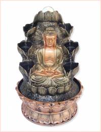 Συντριβάνι Feng Shui  Βούδας- Υγεία -Ευημερεία-Τύχη -Πνευματική Εξέλιξη - 42 cm