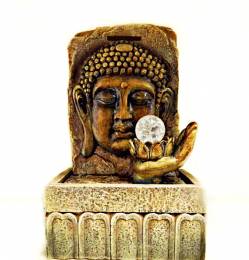 Συντριβάνι Feng Shui- Βούδας-Αφθονία-Πνευματική άνθιση  25.5cm