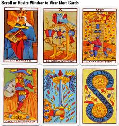 Τράπουλα - κάρτες ταρώ Tarot de Marseille - 78 κάρτες