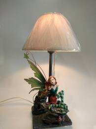 Φωτιστικό με Νεράιδα της Νύχτας διακοσμητική φιγούρα- 42 cm